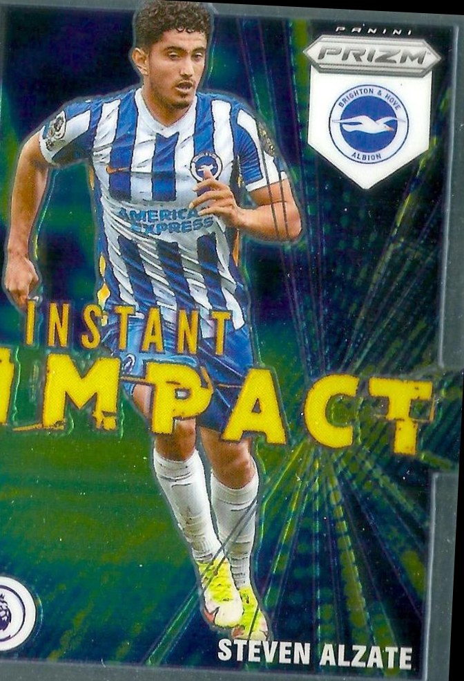 Steven Alzate 2021 Panini Prizm Premier League 13