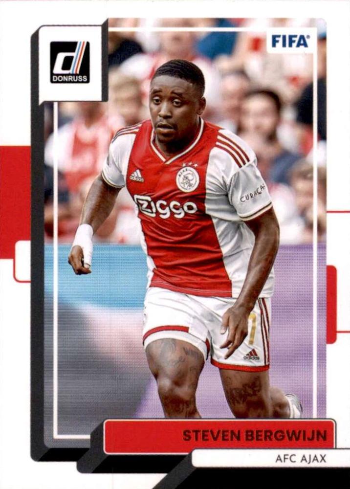 Steven Bergwijn 2022 Panini Donruss Soccer 142