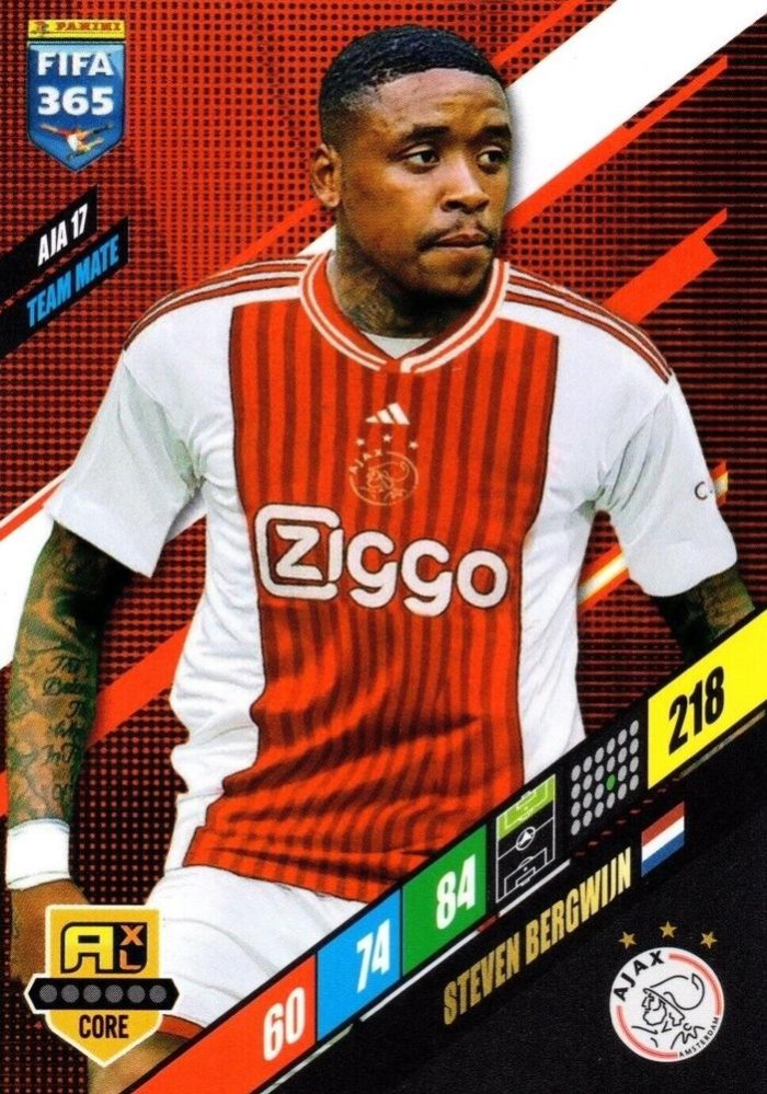 Steven Bergwijn 2024 Panini Adrenalyn XL FIFA 365