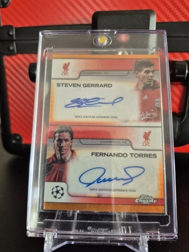 Steven Gerrard / Fernando Torres 2024 Topps Chrome /25