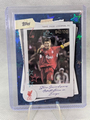 Steven Gerrard 2025 Topps Focus FC 42/150