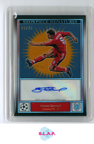 Steven Gerrard 2024 Topps Museum /25