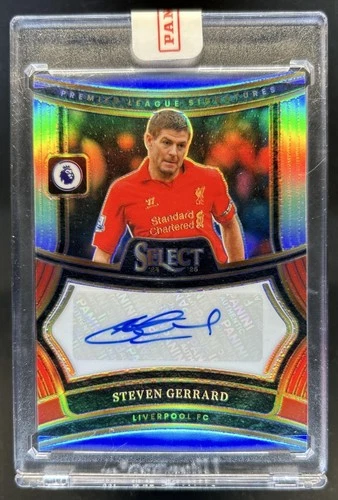 Steven Gerrard 2024 Panini Select Silver Prizm