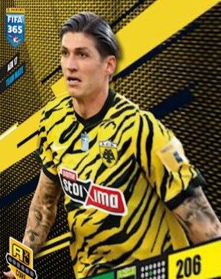 Steven Zuber 2024 Panini Adrenalyn XL FIFA 365
