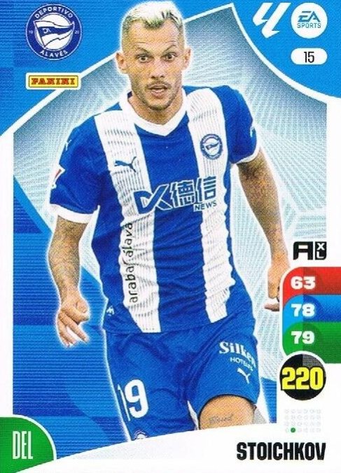 Stoichkov 2024 Panini Adrenalyn XL La Liga
