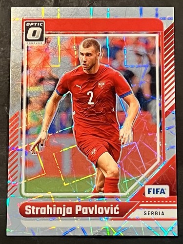 Strahinja Pavlovic 2024 Panini Donruss Soccer Optic Prizm
