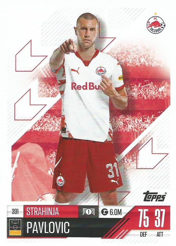 Strahinja Pavlovic 2024 Topps Match Attax UEFA Club Competitions