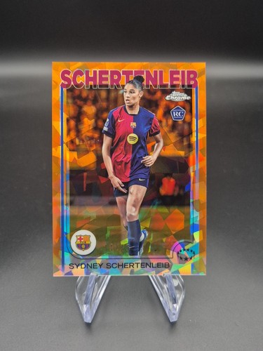 Sydney Schertenleib 2024 Topps Chrome Sapphire /25
