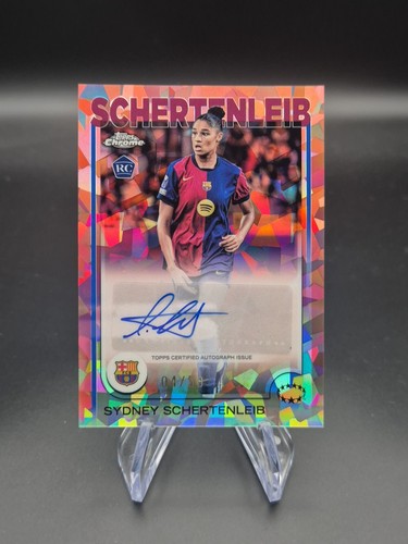 Sydney Schertenleib 2024 Topps Chrome Sapphire /50