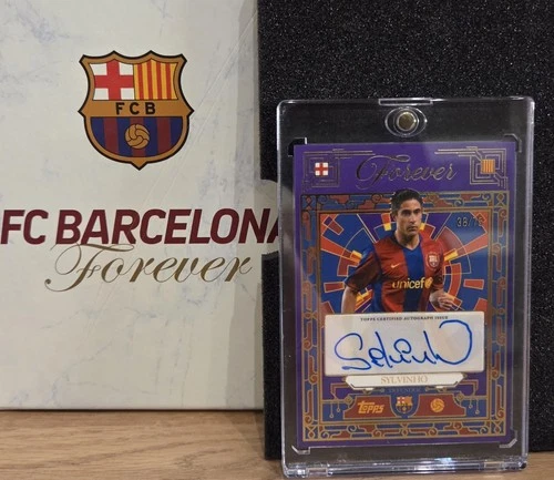 Sylvinho 2025 Topps Barcelona Forever /75