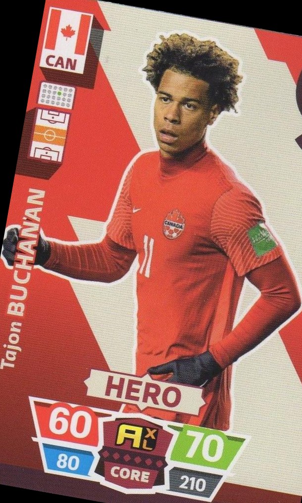 Tajon Buchanan 2022 Panini Adrenalyn XL FIFA World Cup
