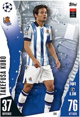 Takefusa Kubo 2023 Topps Match Attax UEFA Club Competitions