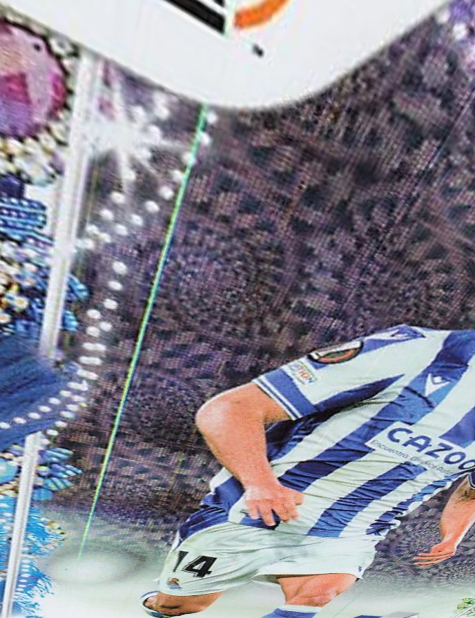 Takefusa Kubo 2022 Topps UEFA Club Competitions Carnaval Edition