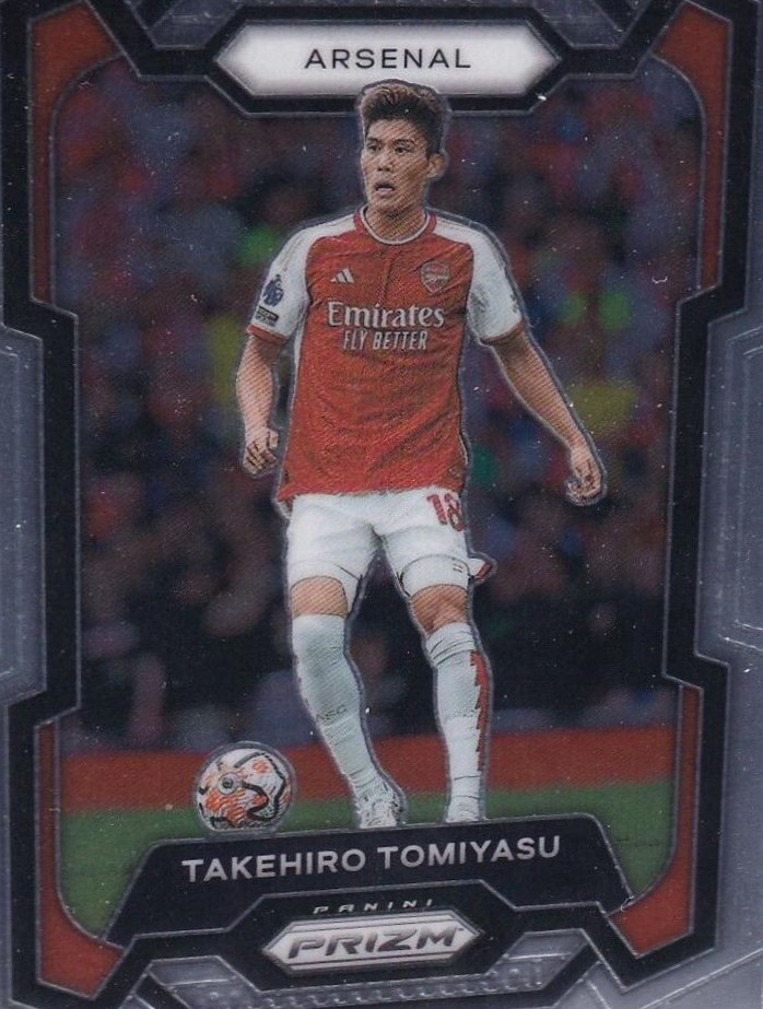 Takehiro Tomiyasu 2023 Panini Prizm Premier League