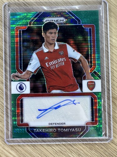 Takehiro Tomiyasu 2022 Panini Prizm Premier League