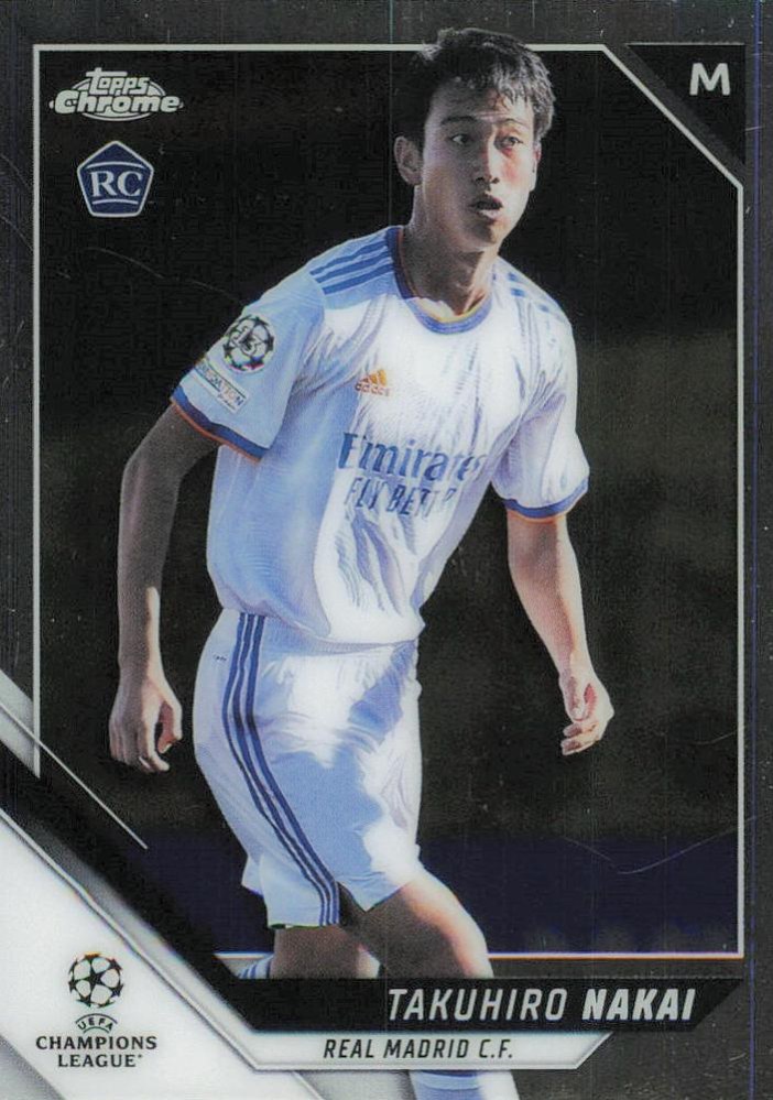 Takuhiro Nakai 2021 Topps Chrome UCC 157
