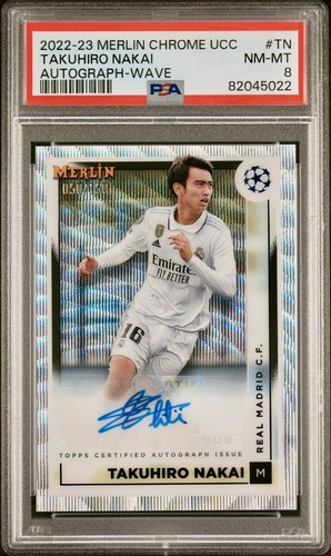 Takuhiro Nakai 2023 Topps Merlin Chrome