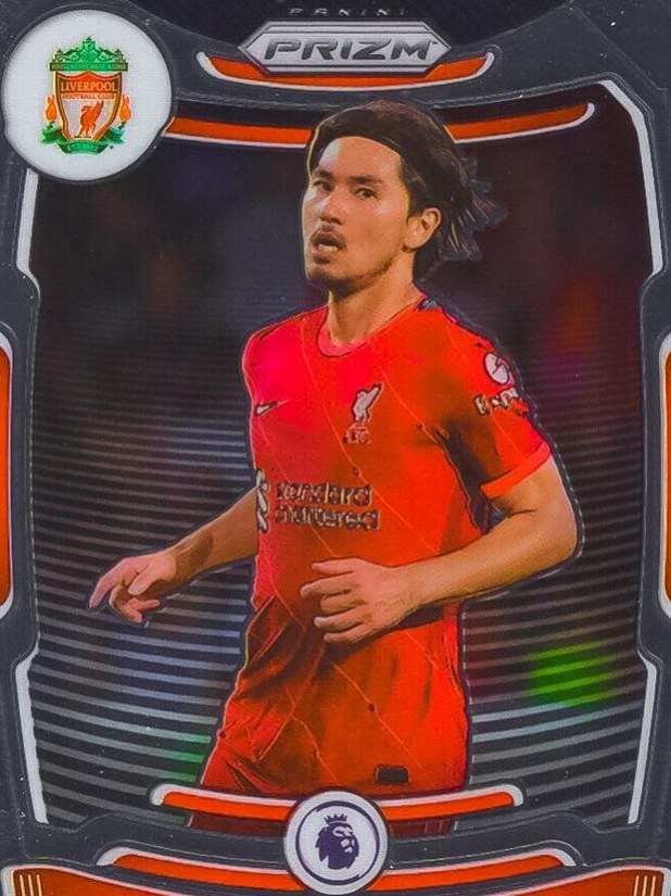 Takumi Minamino 2021 Panini Prizm Premier League 81