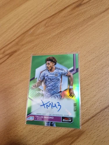 Talles Magno 2023 Topps Finest Green /99