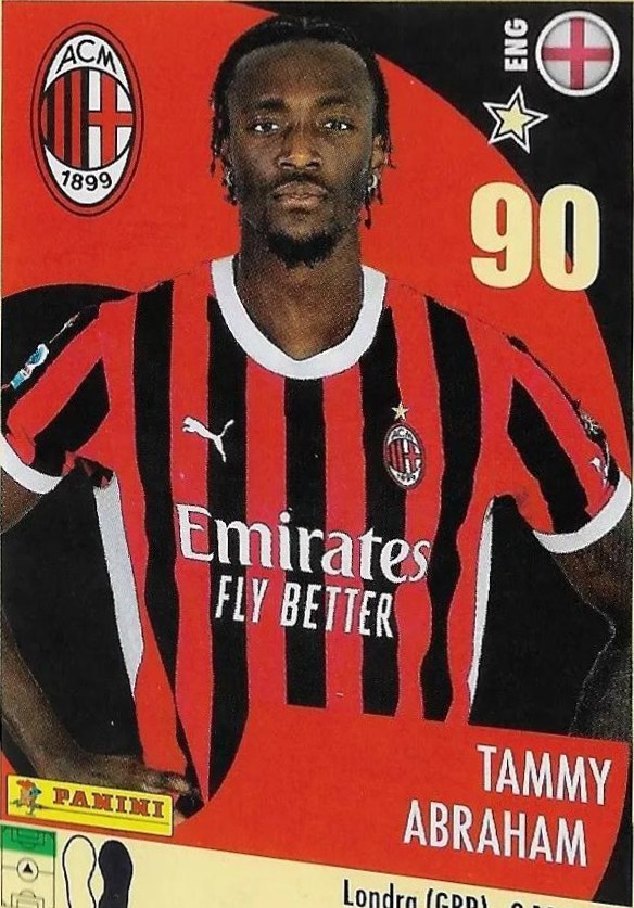 Tammy Abraham 2024 Panini Calciatori Stickers