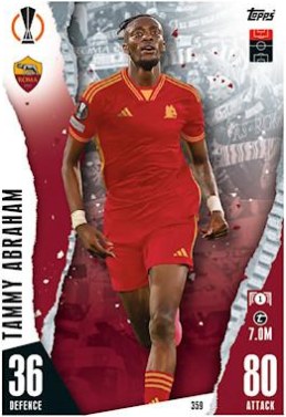 Tammy Abraham 2023 Topps Match Attax UEFA Club Competitions