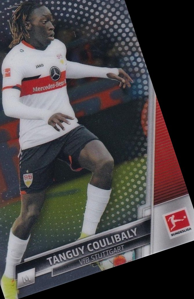 Tanguy Coulibaly 2021 Topps Chrome Bundesliga 94