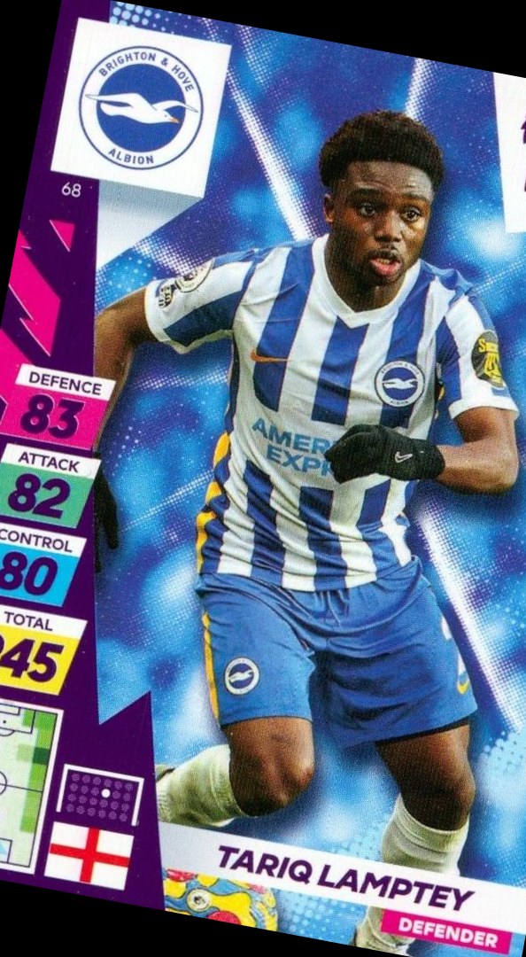 Tariq Lamptey 2021 Panini Adrenalyn XL Premier League Plus
