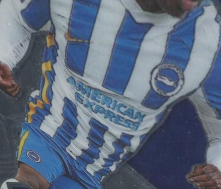 Tariq Lamptey 2021 Panini Mosaic Premier League