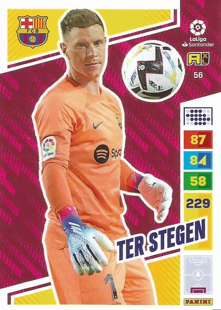 Ter Stegen 2022 Panini Adrenalyn XL La Liga