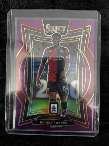 Terrace Honest Ahanor 2024 Panini Select Serie A Purple Prizm /49