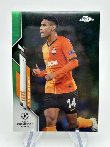 Tetê 2019 Topps Chrome Green Refractor
