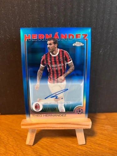 Theo Hernandez 2024 Topps Chrome Blue /150