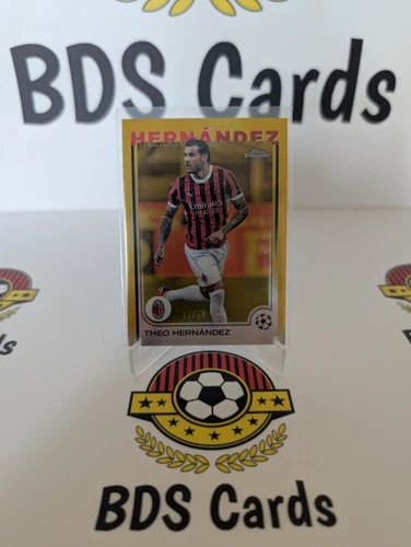 Theo Hernandez 2024 Topps Chrome Gold /50