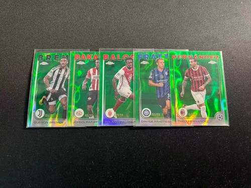 Theo Hernandez 2024 Topps Chrome Vert /99