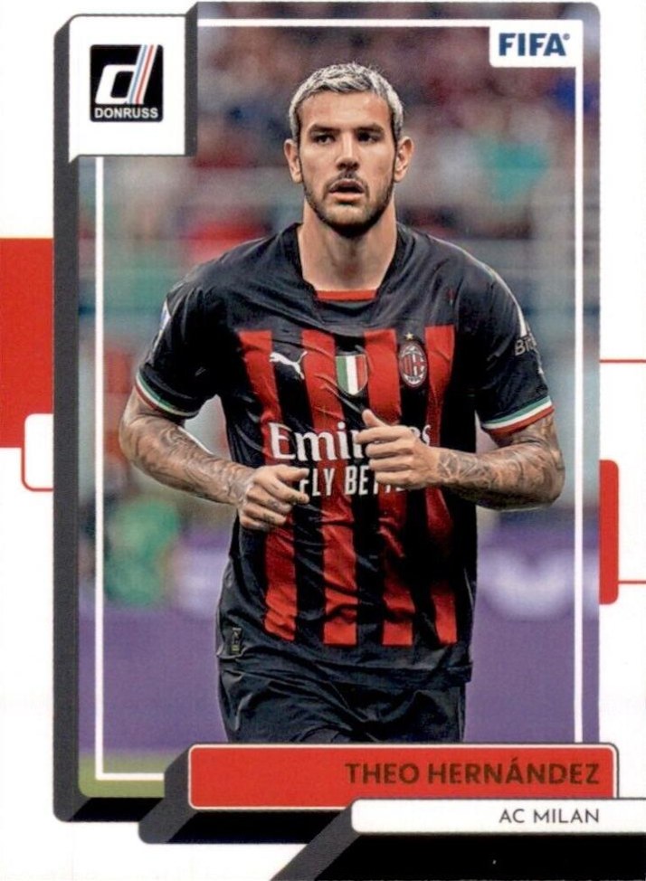Theo Hernandez 2022 Panini Donruss Soccer 23