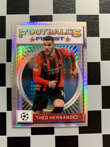 Theo Hernandez 2021 Topps Finest Prism /35