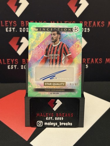 Theo Hernandez 2025 Topps Inception Green /99