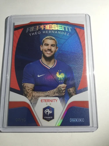 Theo Hernandez 2025 Panini Eternity Bleus Red /10 /10