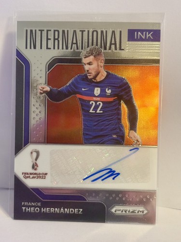 Theo Hernandez 2022 Panini Prizm FIFA World Cup