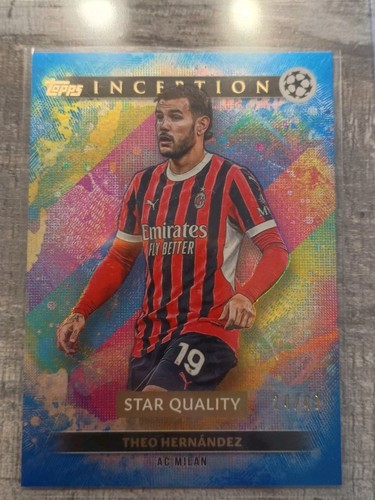 Theo Hernandez 2024 Topps Inception UCC Blue Foil /49