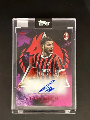 Theo Hernández 2025 Topps AC Milan 125 Years Anniversary /25