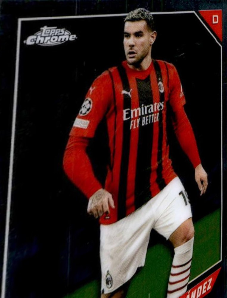 Theo Hernández 2021 Topps Chrome UCC 2