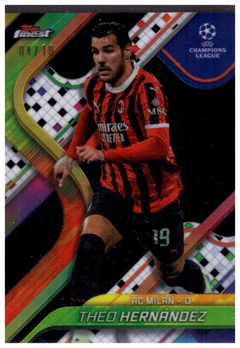 Theo Hernández 2024 Topps Finest /10