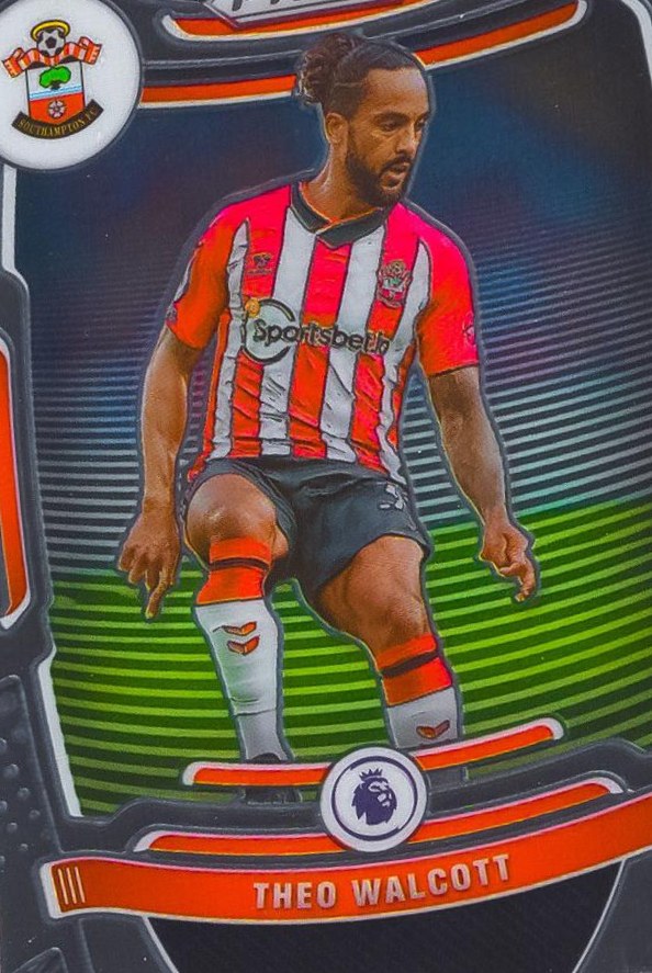 Theo Walcott 2021 Panini Prizm Premier League 117