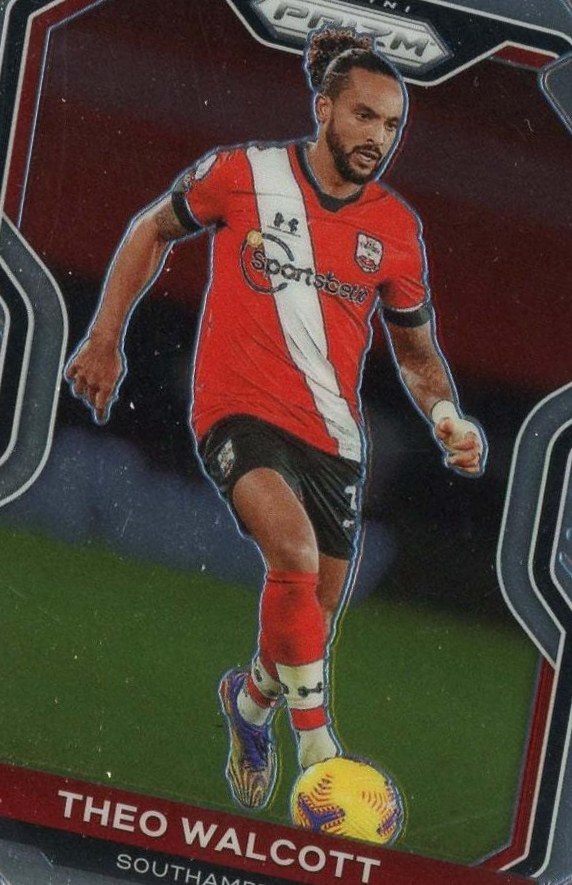 Theo Walcott 2020 Panini Prizm Premier League 21