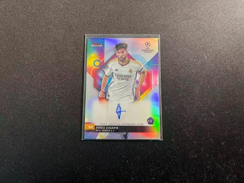 Theo Zidane 2023 Topps Finest Silver