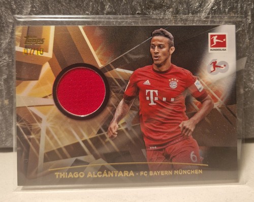 Thiago Alcantara 2023 Topps Bundesliga 60 Jahre /10