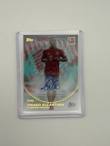 Thiago Alcantara 2023 Topps Bundesliga 60 Years Celebration /40