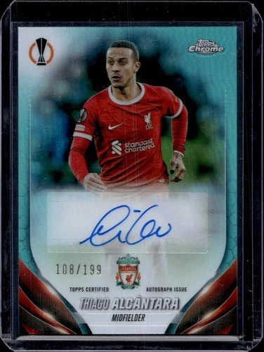Thiago Alcantara 2023 Topps Chrome /199