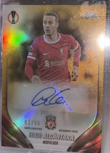 Thiago Alcantara 2023 Topps Chrome /50